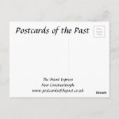 Oud Briefkaart - de Orient Express (Achterkant)