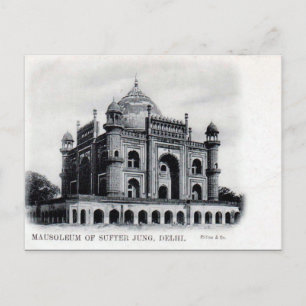 Oud Briefkaart - Delhi, India