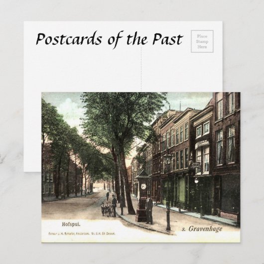 Oud Briefkaart - Den Haag, Nederland (Voorkant / Achterkant)