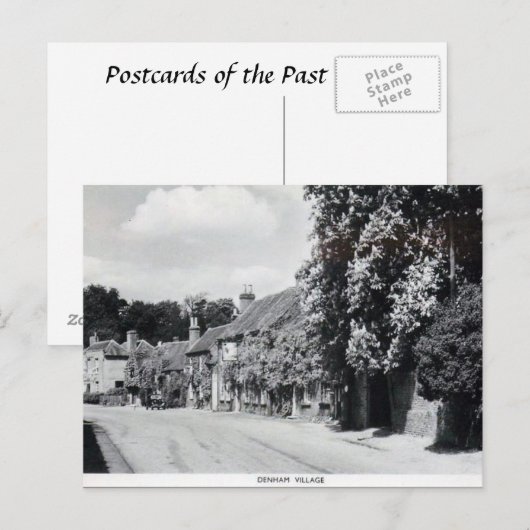 Oud Briefkaart - Denham, Buckinghamshire (Voorkant / Achterkant)