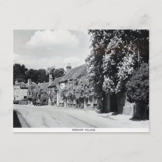 Oud Briefkaart - Denham, Buckinghamshire (Voorkant)