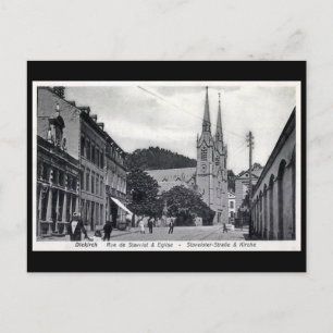 Oud Briefkaart - Diekirch, Luxemburg