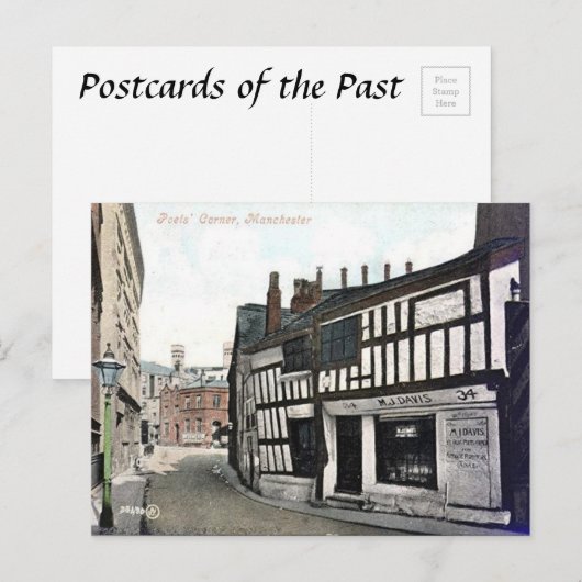 Oud Briefkaart - Dierenhoek, Manchester (Voorkant / Achterkant)