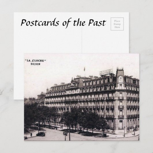 Oud Briefkaart - Dijon, Frankrijk (Voorkant / Achterkant)