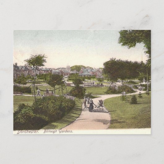 Oud Briefkaart - Dorchester, Dorset (Voorkant)