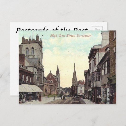 Oud Briefkaart - Dorchester, Dorset (Voorkant / Achterkant)
