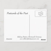 Oud Briefkaart - Dortmund, Duitsland - Spoorwegsta (Achterkant)