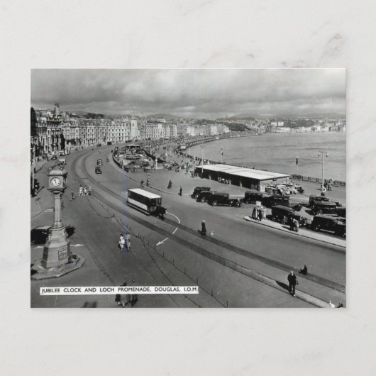 Oud Briefkaart - Douglas, eiland Man (Voorkant)