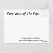 Oud Briefkaart - Durazzo/Durres, Albanië (Achterkant)