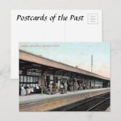 Oud Briefkaart - Ealing Broadway Station (Voorkant / Achterkant)