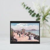Oud Briefkaart - Eastbourne, Sussex. (Staand voorkant)