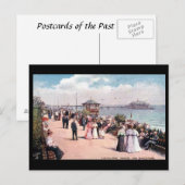 Oud Briefkaart - Eastbourne, Sussex. (Voorkant / Achterkant)