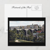 Oud Briefkaart, Edinburgh, Dean Bridge Briefkaart (Voorkant / Achterkant)