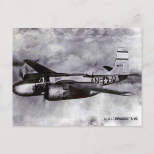 Oud Briefkaart - een Douglas A-26 Vader