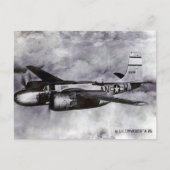 Oud Briefkaart - een Douglas A-26 Vader (Voorkant)