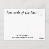 Oud Briefkaart - een RAF Mosquito (Achterkant)