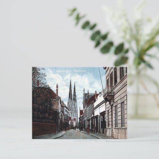 Oud Briefkaart - Eindhoven, Nederland (Staand voorkant)