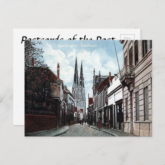 Oud Briefkaart - Eindhoven, Nederland (Voorkant / Achterkant)