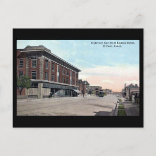 Oud Briefkaart - El Paso, Texas