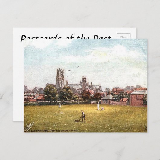 Oud Briefkaart - Ely Cathedral, Cambridgeshire (Voorkant / Achterkant)