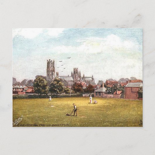 Oud Briefkaart - Ely Cathedral, Cambridgeshire (Voorkant)