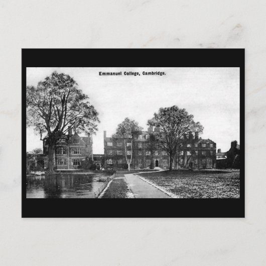 Oud Briefkaart - Emmanuel College, Cambridge (Voorkant)