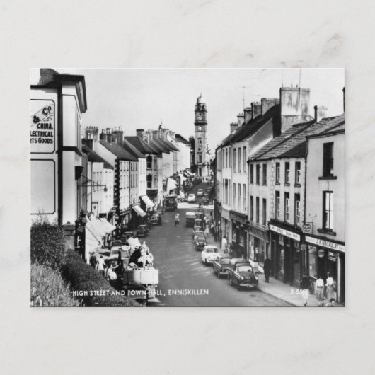 Oud Briefkaart - Enniskillen, Co Fermanh (Voorkant)