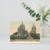 Oud Briefkaart - Erfurt, Thüringen, Duitsland (Staand voorkant)