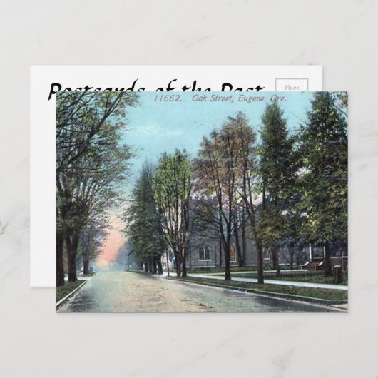 Oud Briefkaart - Eugene, Oregon (Voorkant / Achterkant)