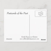 Oud Briefkaart - Euston, Scotch Express (Achterkant)