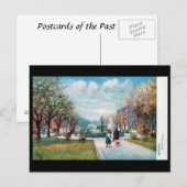 Oud Briefkaart - Eutaw Place, Baltimore, Md (Voorkant / Achterkant)