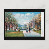 Oud Briefkaart - Eutaw Place, Baltimore, Md (Voorkant)