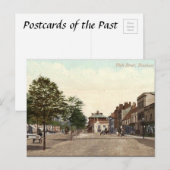 Oud Briefkaart - Evesham, Worcestershire (Voorkant / Achterkant)