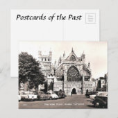 Oud Briefkaart - Exeter Cathedral (Voorkant / Achterkant)