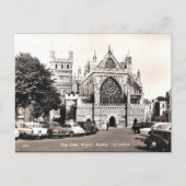 Oud Briefkaart - Exeter Cathedral (Voorkant)