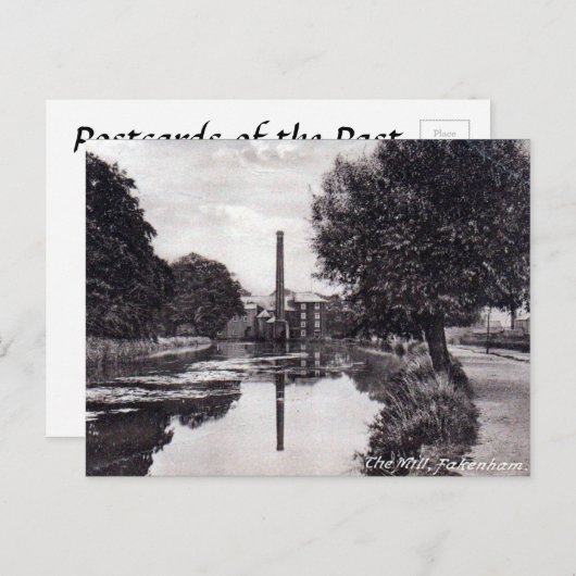 Oud Briefkaart - Fakenham, Norfolk (Voorkant / Achterkant)