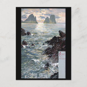 Oud Briefkaart - Faraglioni, Capri, Italië