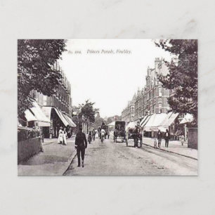 Oud Briefkaart - Finchley, Londen