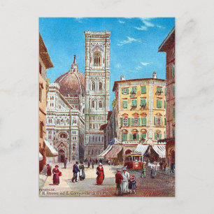 Oud Briefkaart - Firenze (Florence), Italië