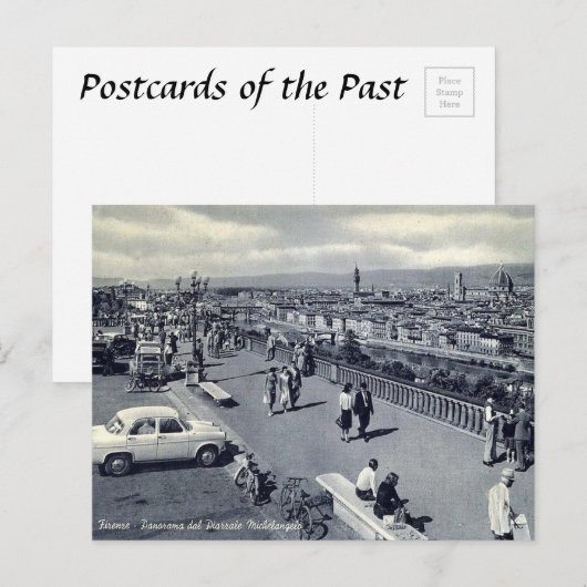 Oud Briefkaart - Florence - Firenze - Italië (Voorkant / Achterkant)