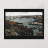 Oud Briefkaart - Florida, Key West Harbour (Voorkant)