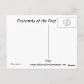 Oud Briefkaart - forel (Achterkant)