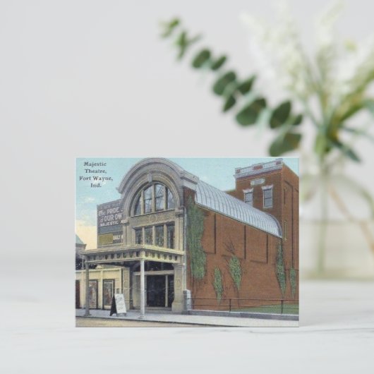 Oud Briefkaart - Fort Wayne, Indiana, VS (Staand voorkant)