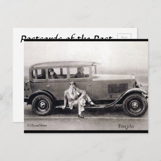 Oud Briefkaart - Foujita (Voorkant / Achterkant)