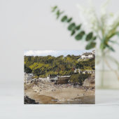 Oud Briefkaart - Fowey, Cornwall, Engeland (Staand voorkant)