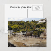Oud Briefkaart - Fowey, Cornwall, Engeland (Voorkant / Achterkant)