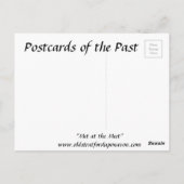 Oud Briefkaart - Fox Hunting (Achterkant)