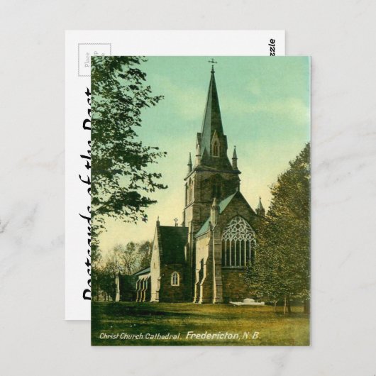 Oud Briefkaart - Fredericton, New Brunswick (Voorkant / Achterkant)