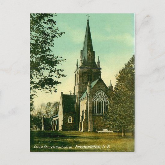Oud Briefkaart - Fredericton, New Brunswick (Voorkant)