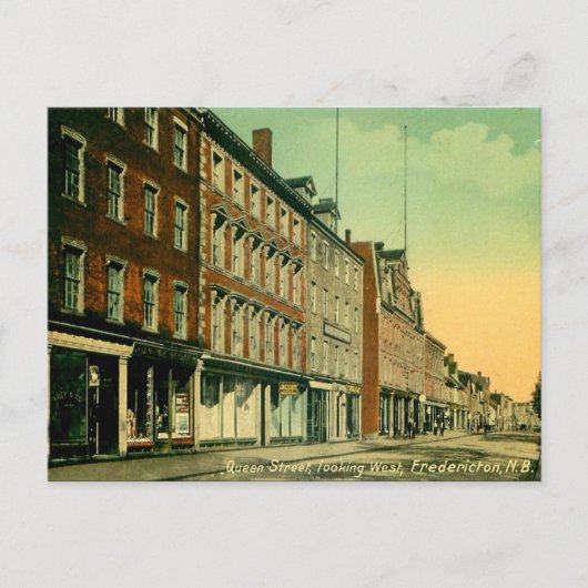 Oud Briefkaart - Fredericton, New Brunswick (Voorkant)